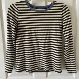 Long sleeve striped Madewell tee